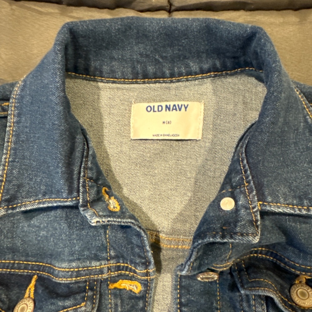 Girls denim jacket - size medium - 8 - Old Navy - Picture 2 of 4